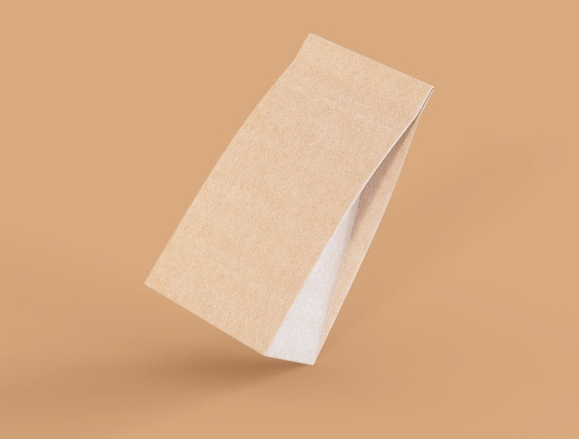 A bag containing food.